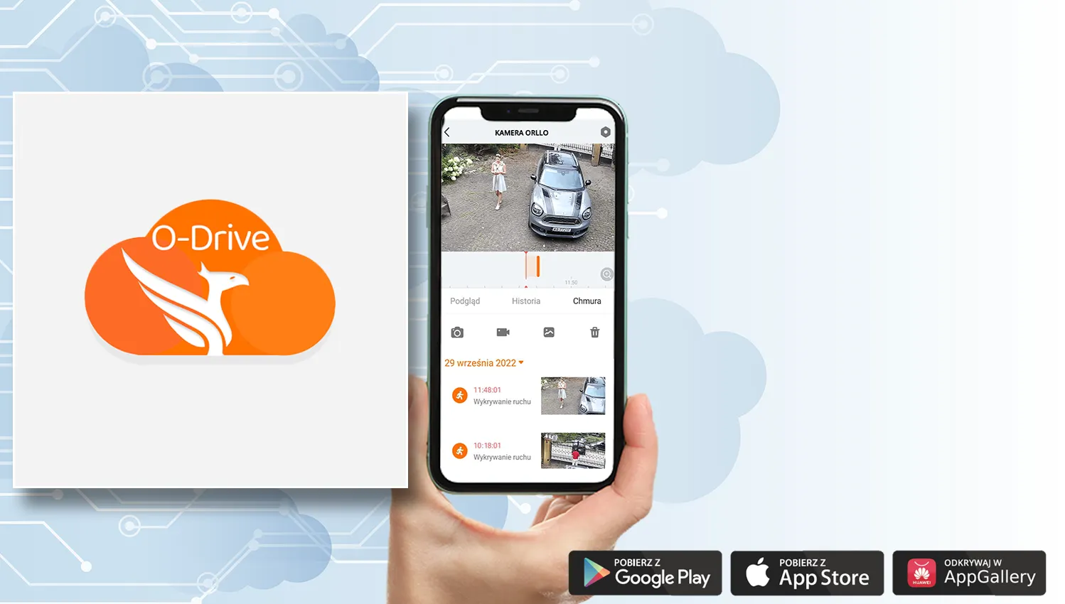 Chmura do Monitoringu O-DRIVE ORLLOCAM