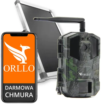 Kamera GSM Huntercam 3 z Panelem Solarnym S001