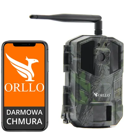 fotopułapka kamera leśna gsm bezprzewodowa na baterie na kartę sim orllo.pl