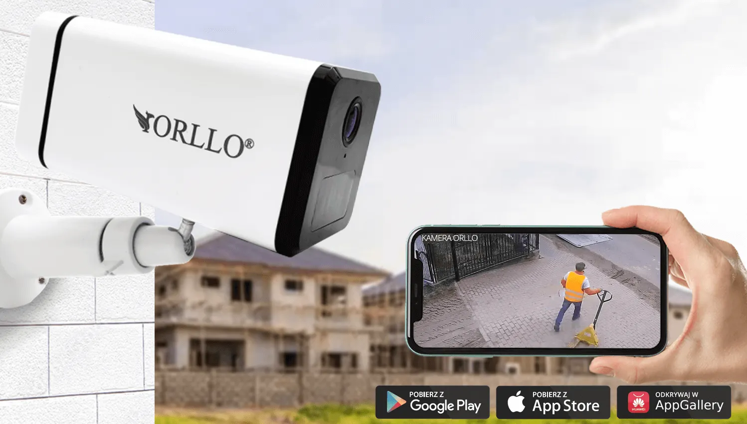 Kamera Zewnętrzna GSM 4G LTE na kartę SIM ORLLO CAMSIM-4 OUTLET IDEALNY