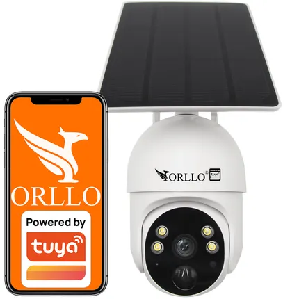 kamera orllo tz-1 orllo.pl kamera z panelem solarnym kamera fotowoltaiczna kamera do samodzielnego montażu z aplikacją tuya kamera na baterie bez przewodów i stałego zasilania kamera zewnętrzna obrotowa 4g lte gsm na kartę sim z aplikacją w języku polskim