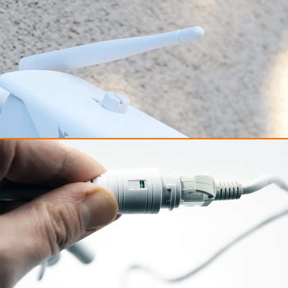 Kamera Zewnętrzna WiFi IP POE 180 stopni ORLLO Z13 OUTLET BDB