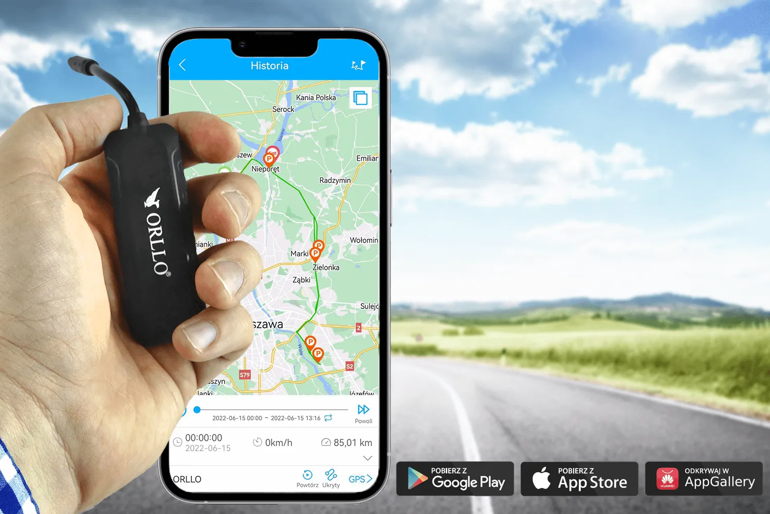 Lokalizator GPS do Samochodu ORLLO CAR TRACK PRO