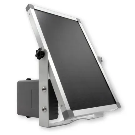 panel fotowoltaiczny słoneczny orllo s-001 panel monokrystaliczny z własnym akumulatorem najlepsze zasilanie do fotopułapki niezależne zasilanie do fotopułapki zasilanie oze do kamer panel słoneczny do huntercam3 orllo.pl