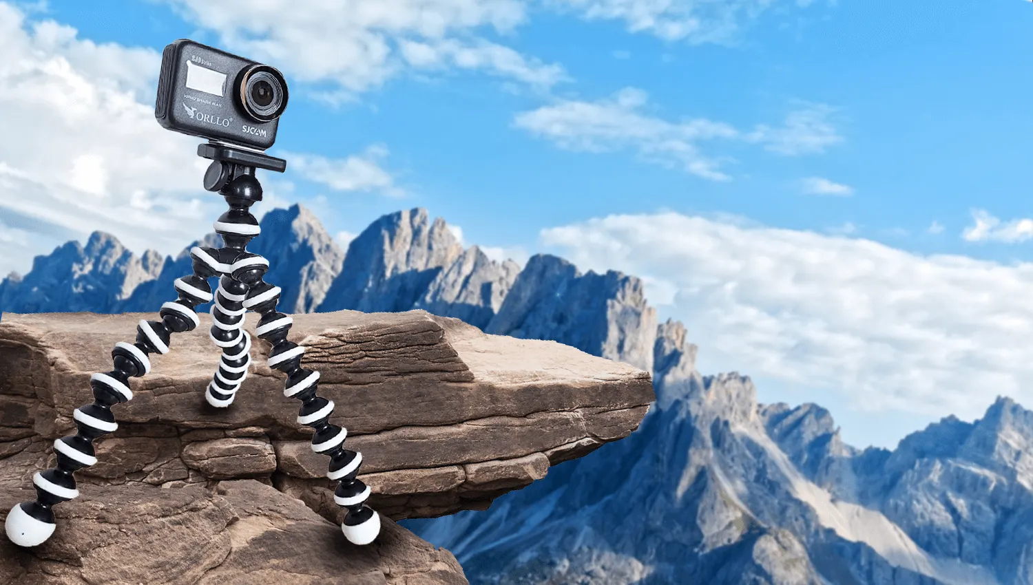 Tripod Statyw Elastyczny do Kamery Sportowej Aparatu ORLLO