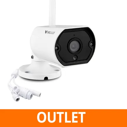 Kamera Zewnętrzna WiFi IP Bezprzewodowa 3Mpx ORLLO Z1 PRO OUTLET BDB