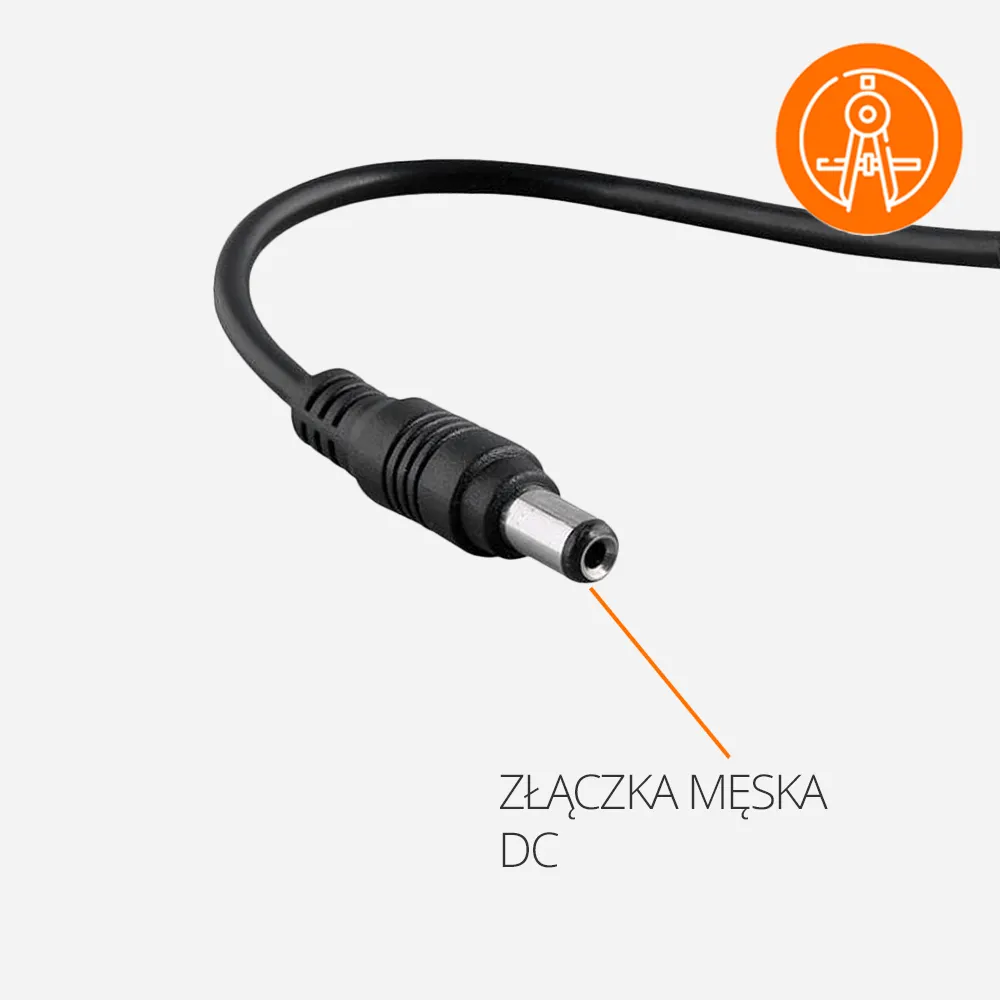 Zasilacz 12V/2A do Kamer IP WiFi POE ORLLO