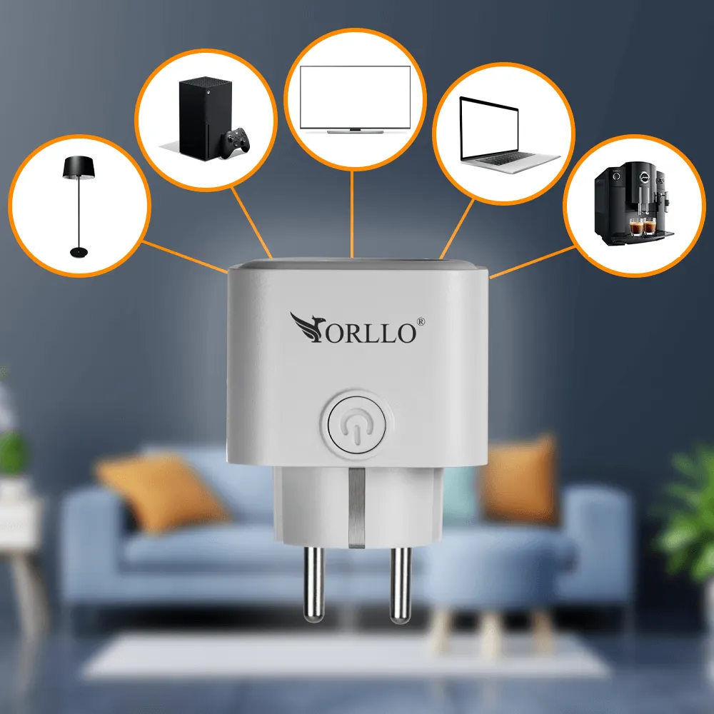 Gniazdko WiFi z USB ORLLO TUYA