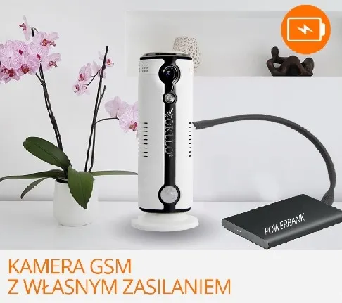 Kamera na baterię IP Wifi Gsm Lte hd do domu orllo