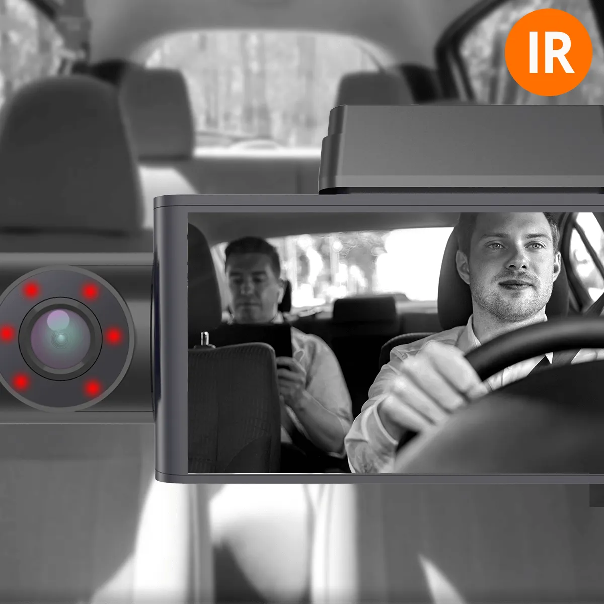 Kamera samochodowa 3 kamery ir