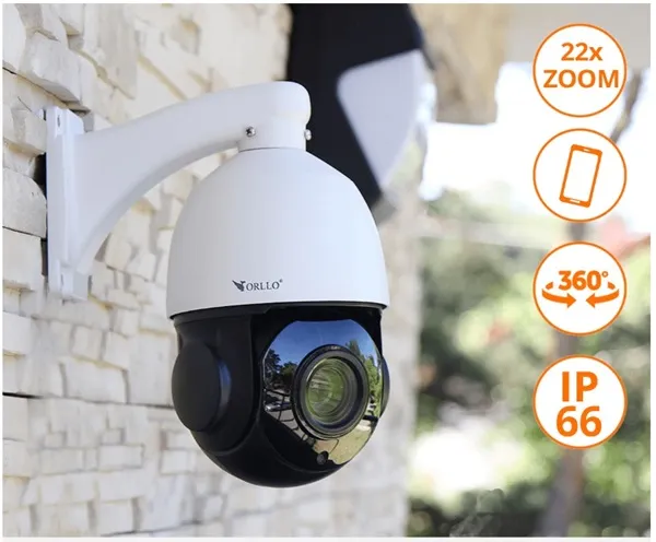 Kamera zewętrzna obrotowa poe orllo podczerwień alarm gsm bestcam r2