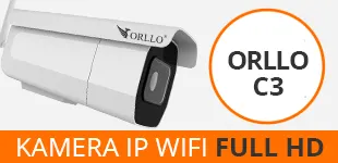 Kamera FullHD do monitoringu IP WiFi C3