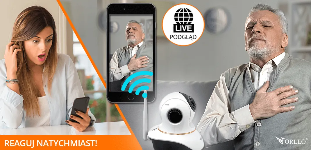 kamera niania chorych 