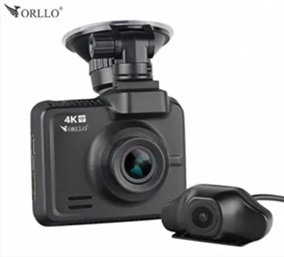 kamera samochodowa 4k g sennsor prz&oacute;d tył dual gps orllo