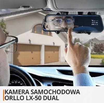 kamera samochodowa g sennsor lusterko orllo