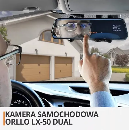 kamera samochodowa lusterko w lusterku ADAS