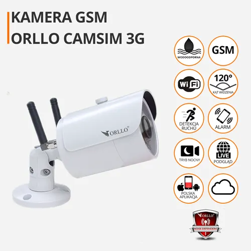 kamera zewnętrzna ip gsm