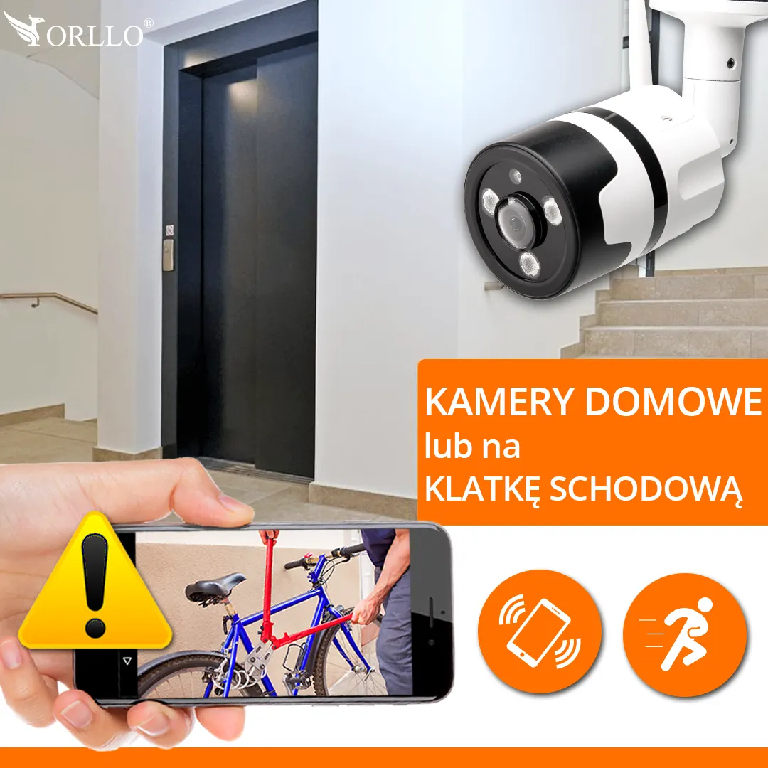 kamery klatke schodowa orllo