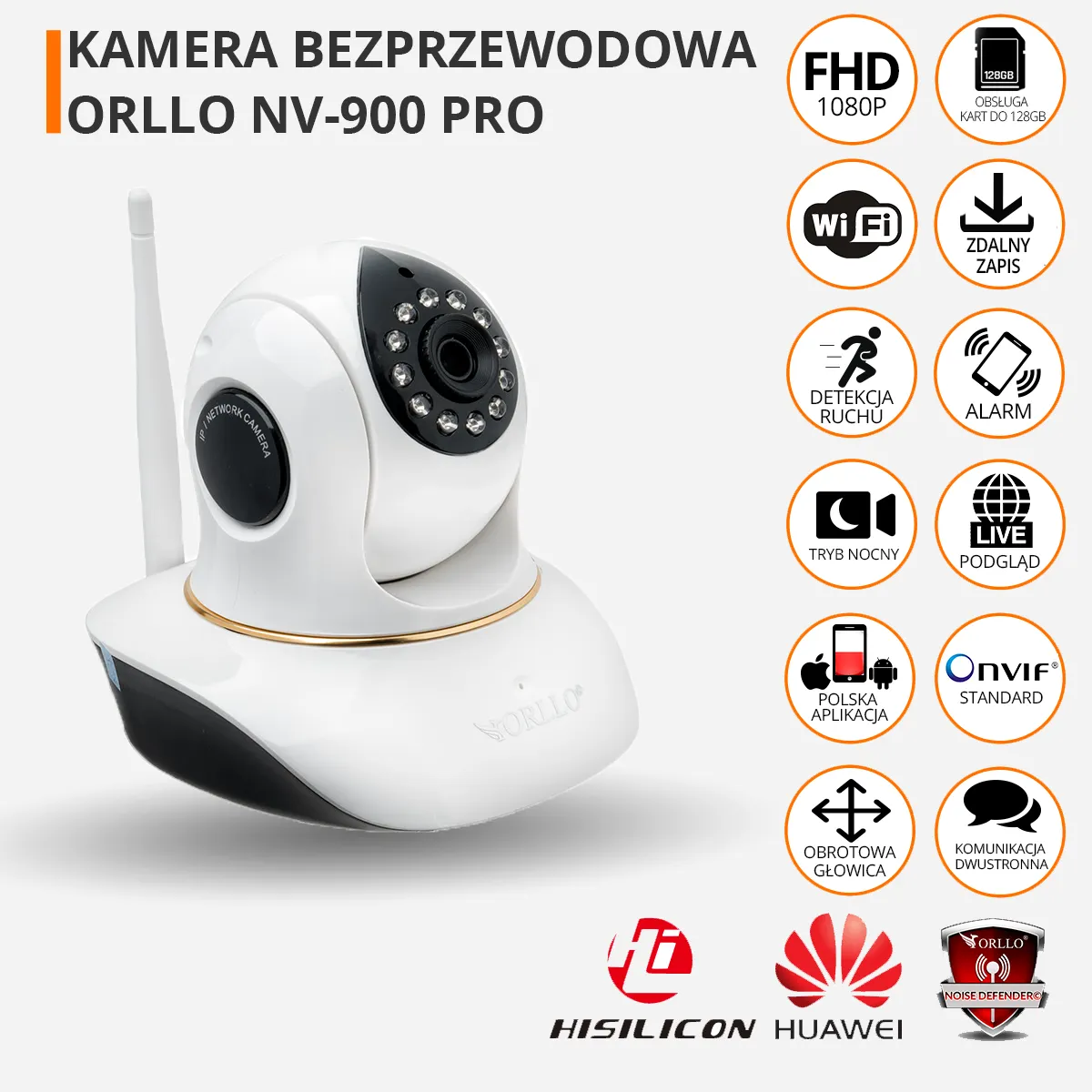 Kamera ip wifi ORLLO NV900PRO