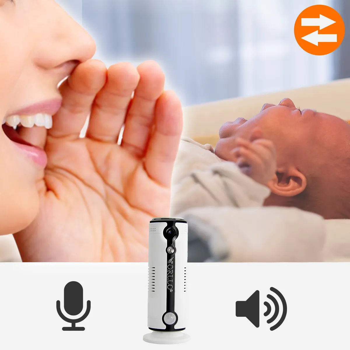 niania dwustronna gsm orllo